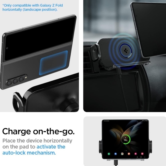 Spigen OneTap Smartlock [Auto-Clamping] Wireless Car Charger - Picture 3 of 6